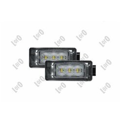 Osvetlenie poznávacej značky ABAKUS L35-210-0001LED-1