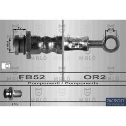 Brzdová hadica AKRON-MALO 80117