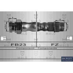 Brzdová hadica AKRON-MALO 80441