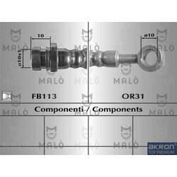 Brzdová hadica AKRON-MALO 80911