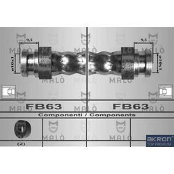 Brzdová hadica AKRON-MALO 80554