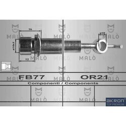 Brzdová hadica AKRON-MALO 80364