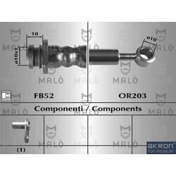 Brzdová hadica AKRON-MALO 80691