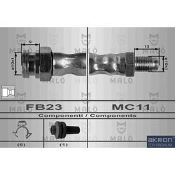 Brzdová hadica AKRON-MALO 8400