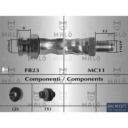 Brzdová hadica AKRON-MALO 8915