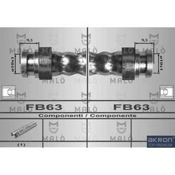 Brzdová hadica AKRON-MALO 80531