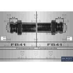 Brzdová hadica AKRON-MALO 80046
