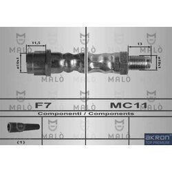Brzdová hadica AKRON-MALO 80250