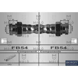 Brzdová hadica AKRON-MALO 80525
