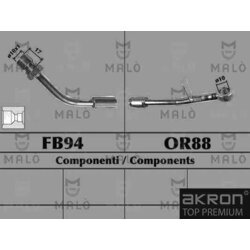 Brzdová hadica AKRON-MALO 80636