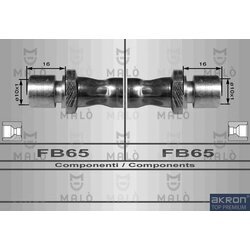 Brzdová hadica AKRON-MALO 80112