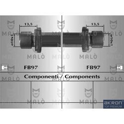 Brzdová hadica AKRON-MALO 80699