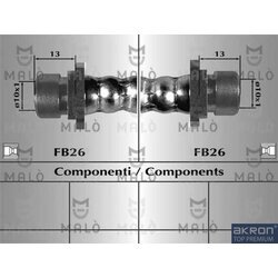 Brzdová hadica AKRON-MALO 80979