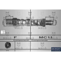 Brzdová hadica AKRON-MALO 80217