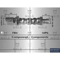 Brzdová hadica AKRON-MALO 8083