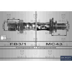 Brzdová hadica AKRON-MALO 8614