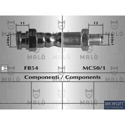 Brzdová hadica AKRON-MALO 80665