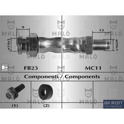 Brzdová hadica AKRON-MALO 80719