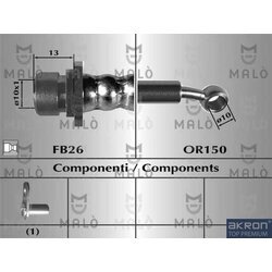 Brzdová hadica AKRON-MALO 80763