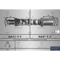 Brzdová hadica AKRON-MALO 8623