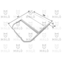 Vzduchový filter AKRON-MALO 1500632