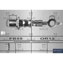 Brzdová hadica AKRON-MALO 80345