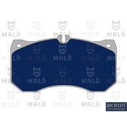 Sada brzdových platničiek kotúčovej brzdy AKRON-MALO 1051128