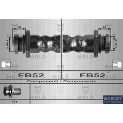 Brzdová hadica AKRON-MALO 80123