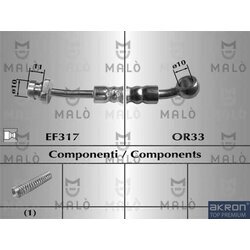 Brzdová hadica AKRON-MALO 80670