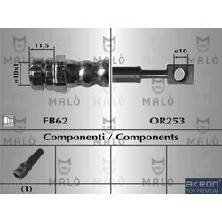 Brzdová hadica AKRON-MALO 81067