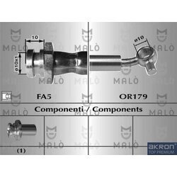 Brzdová hadica AKRON-MALO 80932