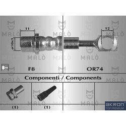 Brzdová hadica AKRON-MALO 80340
