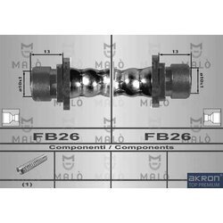 Brzdová hadica AKRON-MALO 80537