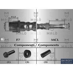 Brzdová hadica AKRON-MALO 81024