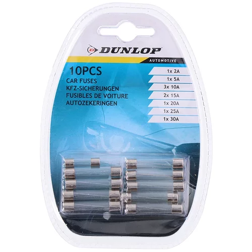 DUNLOP Poistky sklenené 10 ks