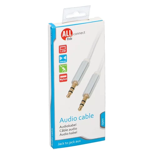 ALLRIDE Connect Audio kábel jack-jack 3,5 mm, 120 cm