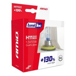 Halogénová žiarovka blister (2ks) H11 12V 55W sada LumiTec LIMITED +130% AMIO - obr. 8