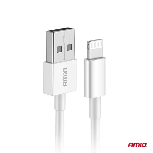 Kábel USB na Lightning 2A 100cm FullLINK AMIO-03895 - obr. 1