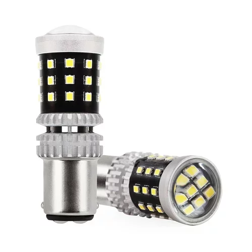 LED žiarovky CANBUS 2016 39SMD 1157 BAY15D P21/5W White 12V/24V AMIO - obr. 1