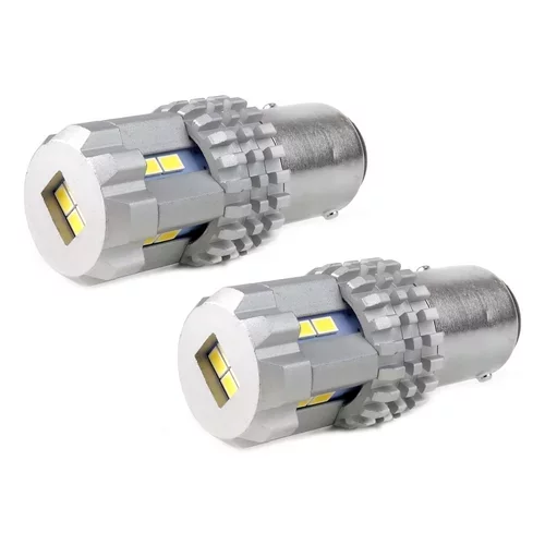 LED žiarovky CANBUS 3020 22SMD UltraBright 1157 BAY15D P21/5W White 12V/24V AMIO - obr. 1