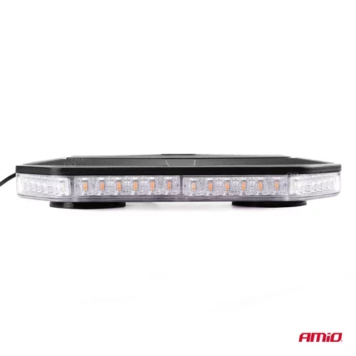 Mini svetelná lišta LED WLB78 magnet 293x171mm R65 R10 48LED 12/24V IP56 AMIO - obr. 2