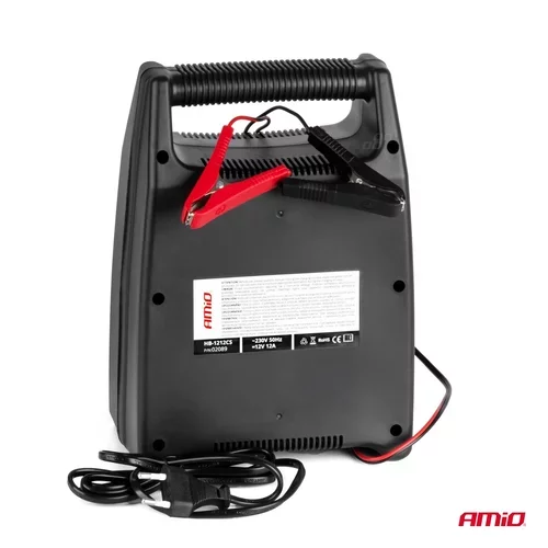 Nabíjačka auto/moto batérií 12A, 12V AMiO SBC-12A - obr. 1