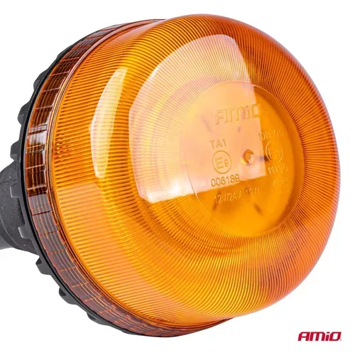 Výstražný maják W03P tyčový Flexi R65 R10 36LED 12 / 24V IP56 AMIO - obr. 1