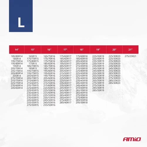 Textilné snehové reťaze L EN16662-1 Önorm V5121 2 ks AMIO-04082 - obr. 6