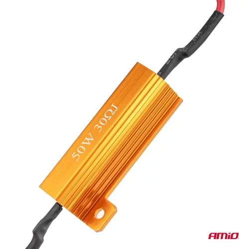 CANBUS rezistor pre LED žiarovky 30Ω 50W AMIO-04097 - obr. 2