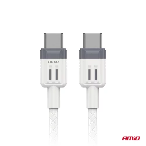 Kábel 'USB-C na USB-C 60W 200cm FullLINK AMIO-03909 - obr. 1