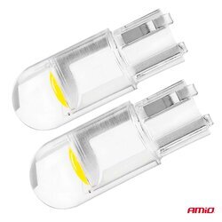 LED žiarovky STANDARD Clear White T10 12V 100 ks AMIO - obr. 5