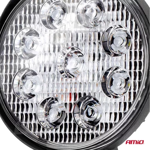 Pracovné LED svetlo AWL06 9 LED FLOOD 9-36V AMIO - obr. 4