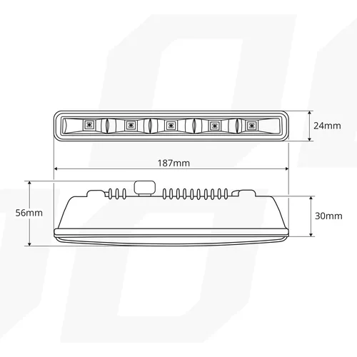 Svetlá pre denné svietenie DRL 501HP AMIO - obr. 5