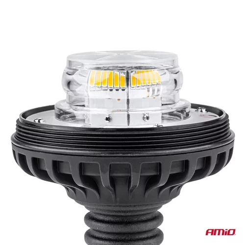 Výstražný maják W03P tyčový Flexi R65 R10 36LED 12 / 24V IP56 AMIO - obr. 2